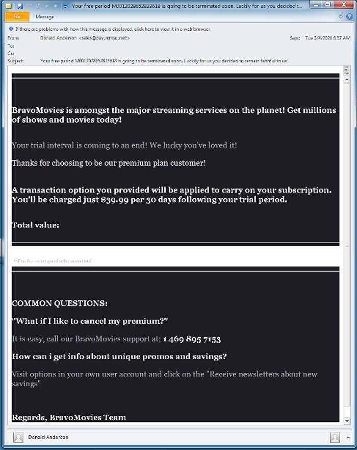 Crean una web de pelis en streaming sólo para meter virus en tu ordenador