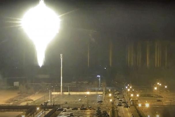 Rusia bombardea y ocupa Zaporiyia la mayor central nuclear de Europa